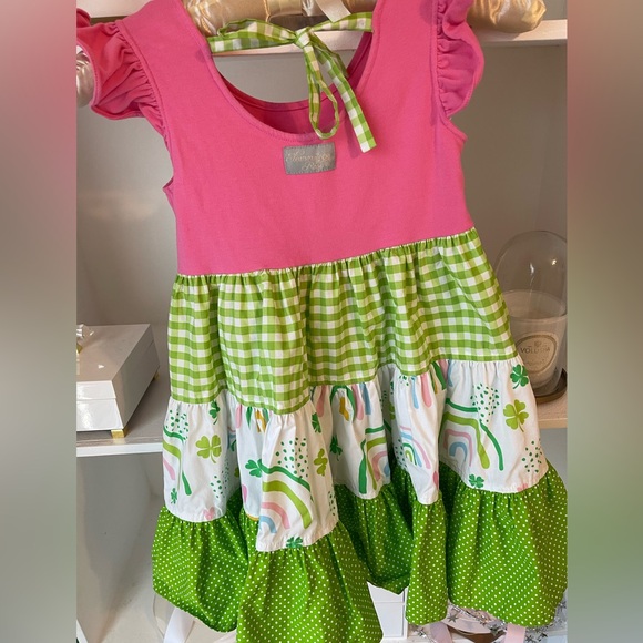 Eleanor Rose St. Patrick’s Day girl’s dress size 5-6 EUC - Picture 5 of 6